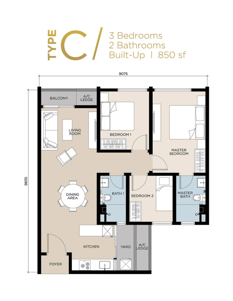 FLOOR PLANS – Skyline KL